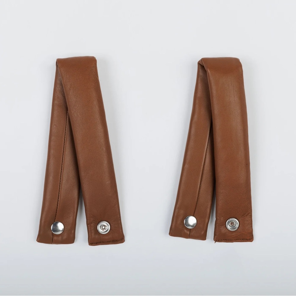 Minicoton basket straps in brown